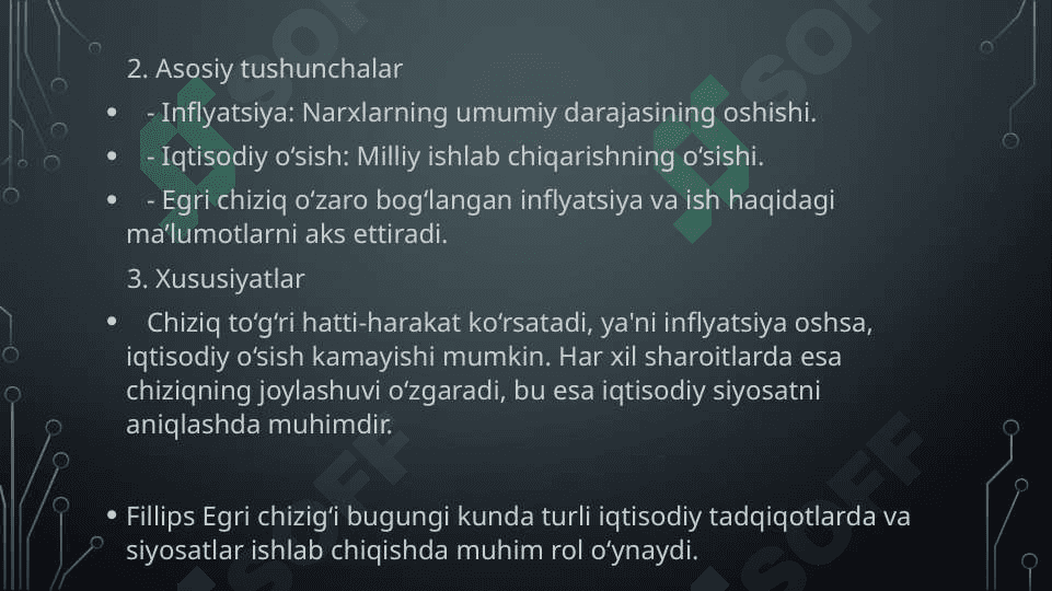 Fillips egri chizig‘i. Modelning zamonaviy talqini 3