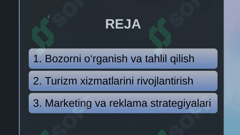 Turizim xizmatlar bozori 2