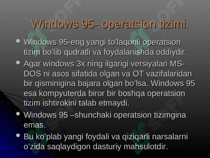 Operatsion tizimlari 4