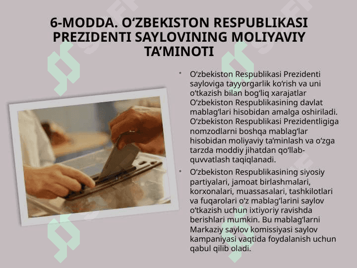 PREZIDENTI SAYLOVI TO‘G‘RISIDA 7