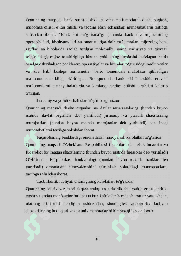 A'loqa bank amaliyot hisoboti 8