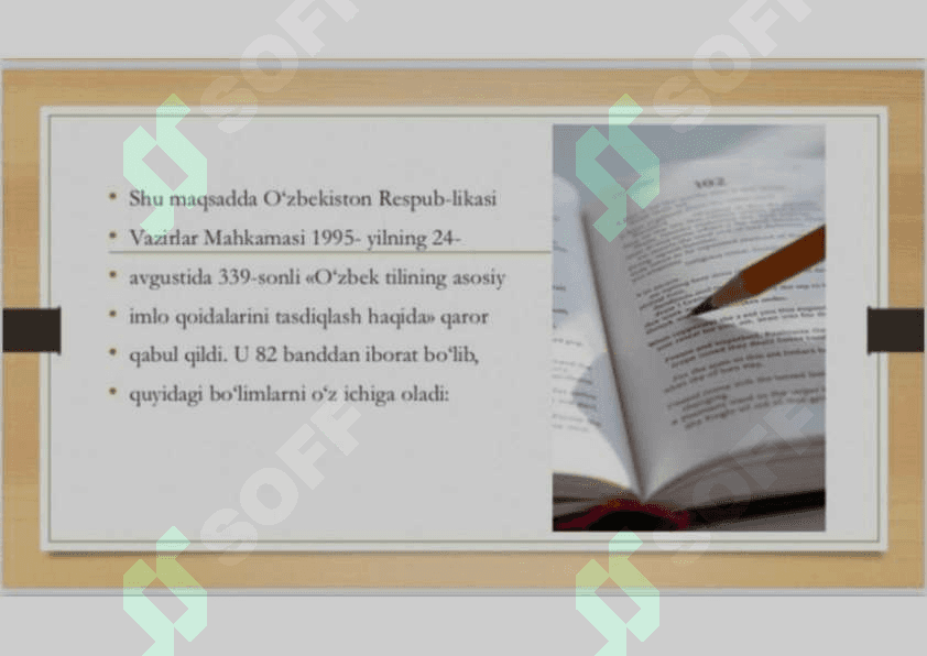 Ozbek tili 3 mustaqil ish 6