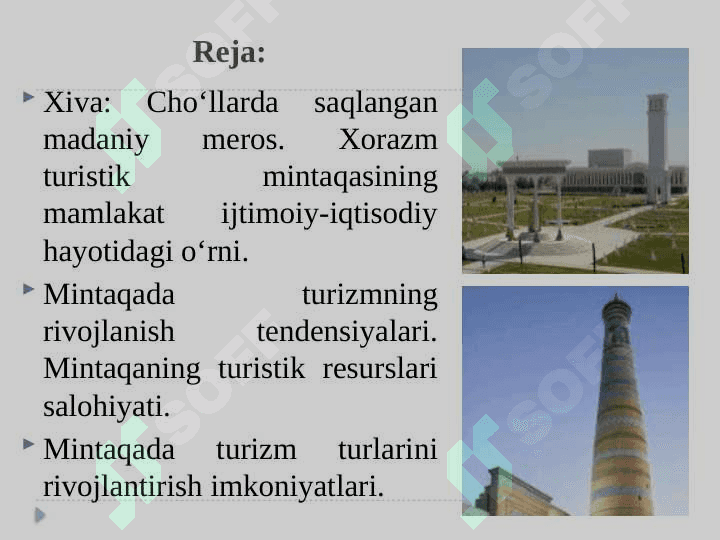 Xorazm turistik mintaqasi 2