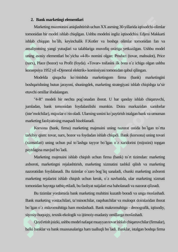 Referat namuna 6