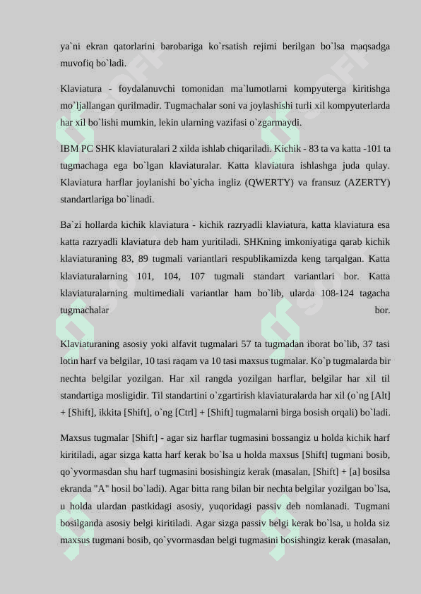 KOMPUTER HAQIDA UMUMIY TUSHUNCHA 8