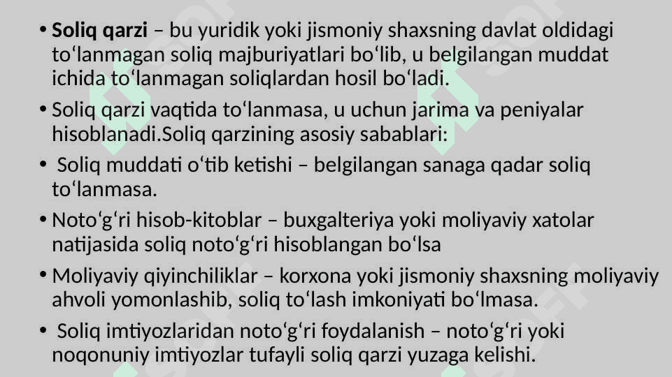 Soliq qarzi 3
