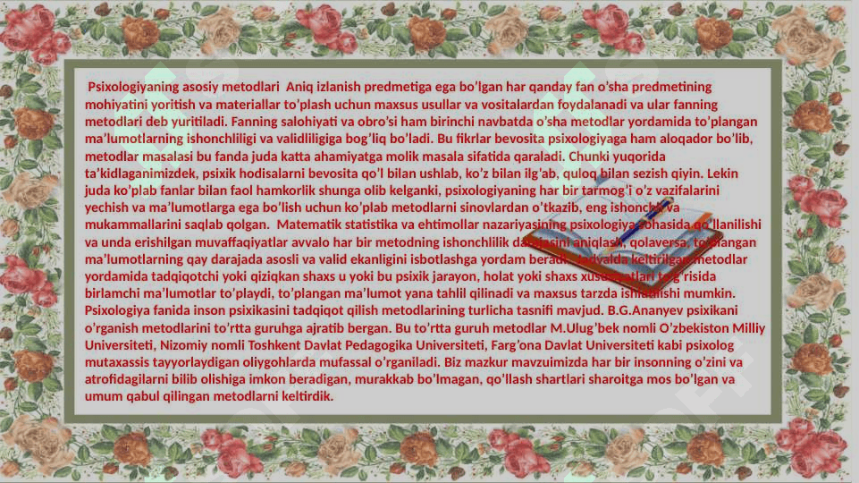 Psixologik metodlar 3