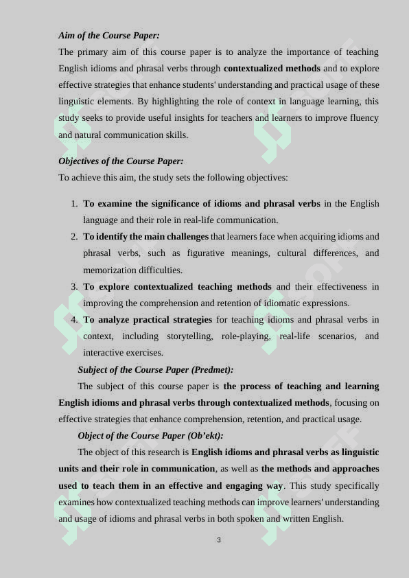 "Teaching English idioms and phrasal verbs through Contextualized Methods" 3