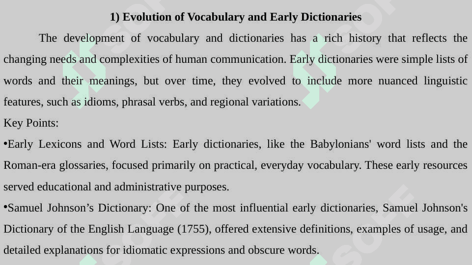 “Historical perspectives on Vocabulary: How dictionaries have evolved over time” 4
