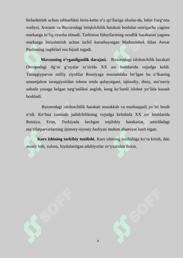 BUXORODA ISTIQLOLCHILIK HARAKATI VA UNING NATIJASI 4