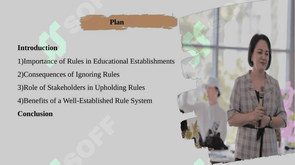 Why rules are important in educational establishments 2