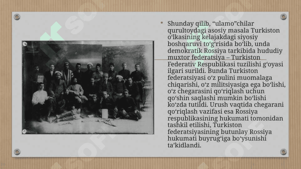 TURKISTON MUXTORIYATI VA UNING TUGATILISHI 6