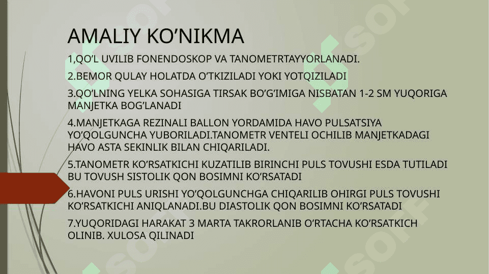 O’TKIR KORANAR SINDROM 7