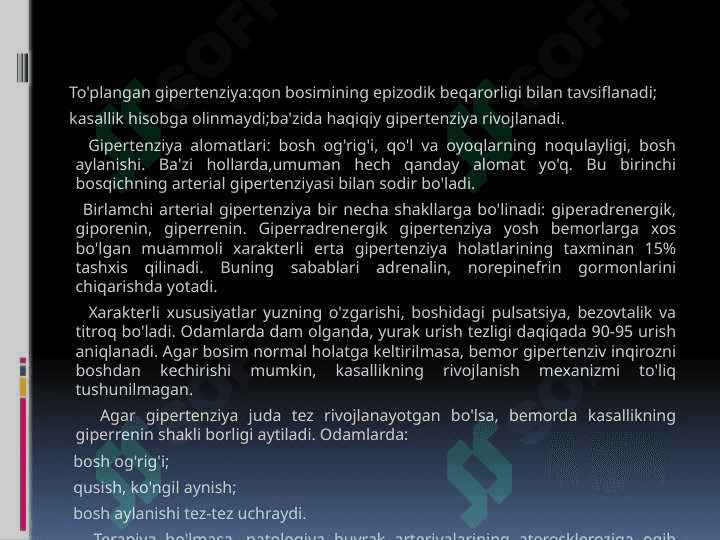 Simptomatik arterial gipertenziya 5