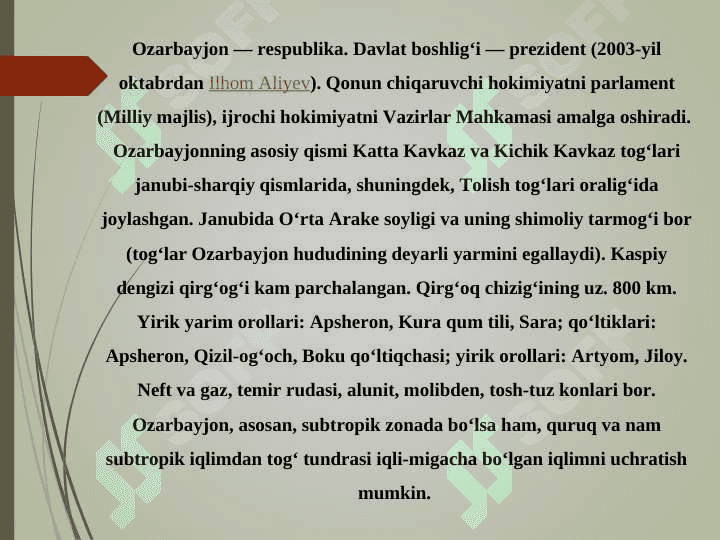Ozarbayjon davlati 4