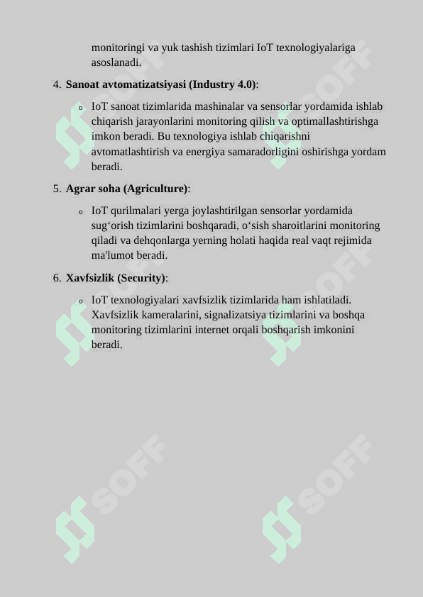 Mavzu: . IoT (Internet of Things) va virtual tarmoqlar 7