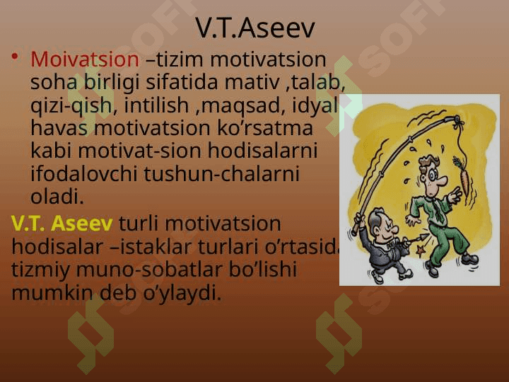Mativ va mativatsiya 6