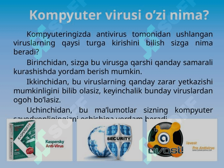 Viruslar va Antiviruslar 4