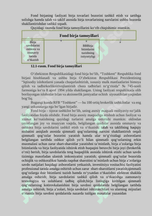 FOND BIRJALARI VA FOND BOZORI ISHTIROKCHILARI pptx 2