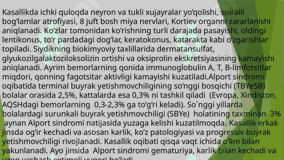 Alport sindromi 5