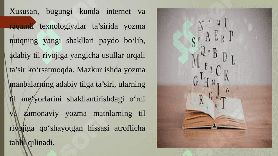 Adabiy tilning takomilida yozma manbalarning ahamiyati 3