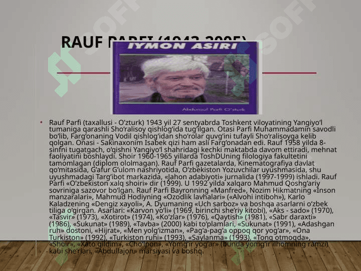 Mustaqillik davri o’zbek adabiyoti 3