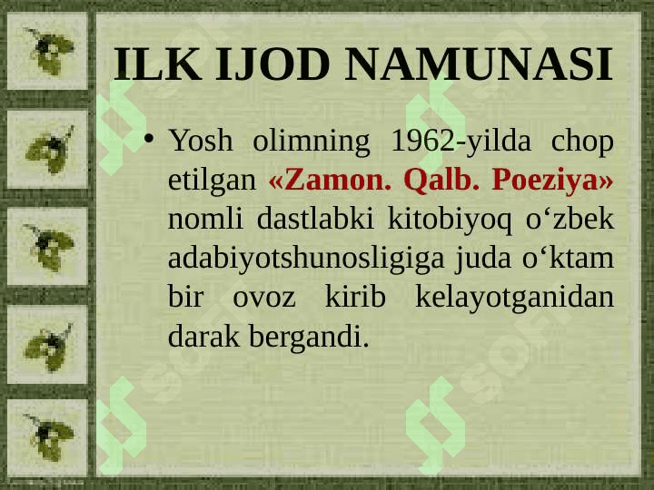 Ozod SHARAFIDDINOV 5