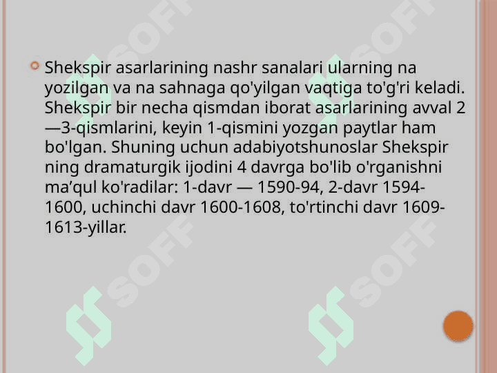 Shekspir asarlari. 8