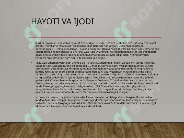 Uvaysiy hayoti va ijodi 3