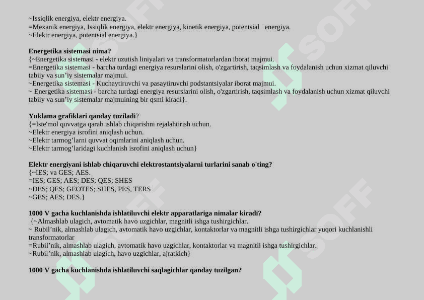 Sanoat karxonalarning elektr ta’minot 3