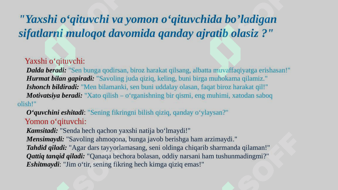 Pedagogik muloqot uslub va metodlar 3