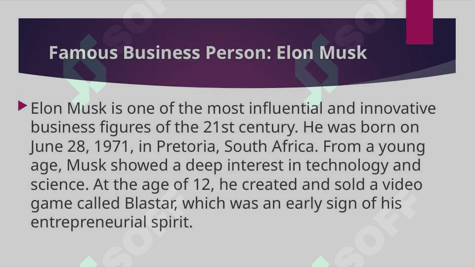 Famous buisnes person 2