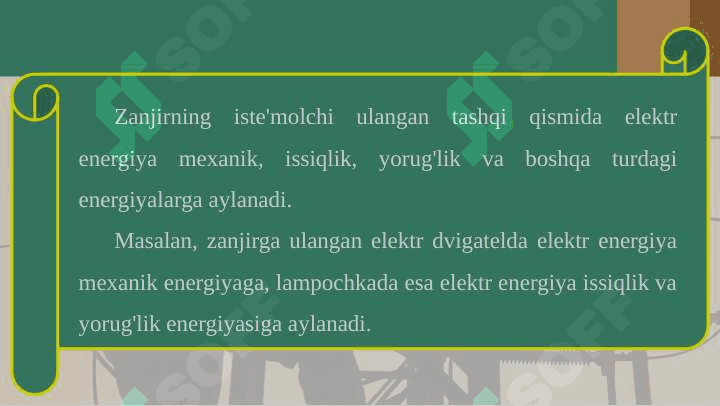 Elektr tokining ishi 3