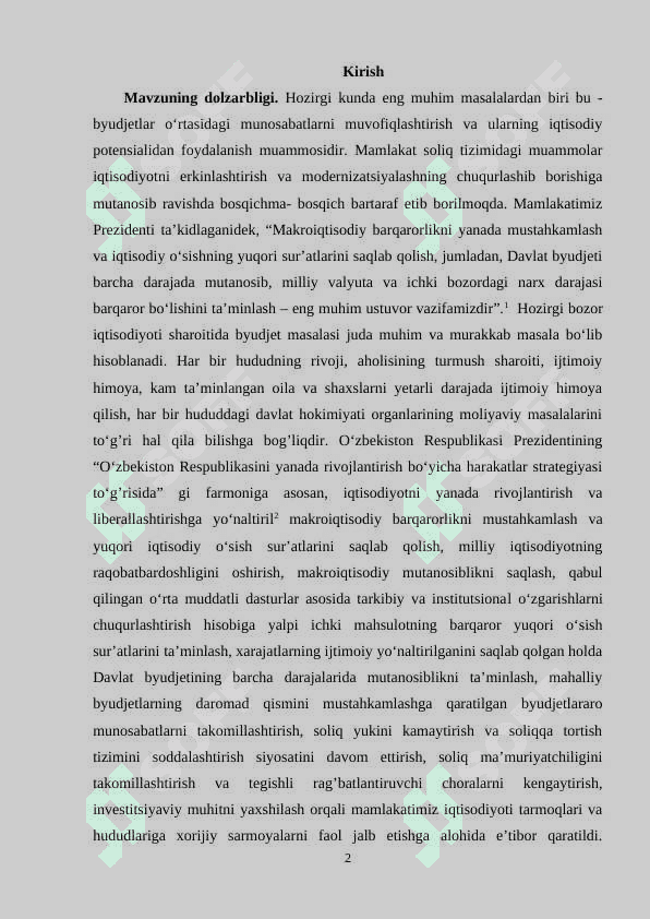 Mahalliy byudjetlarini samarali boshqarish 2