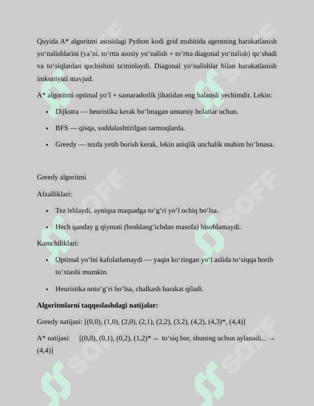 ROBOTLARNING GRIDLI DUNYODA YO‘LNI REJALASHTIRISH 4