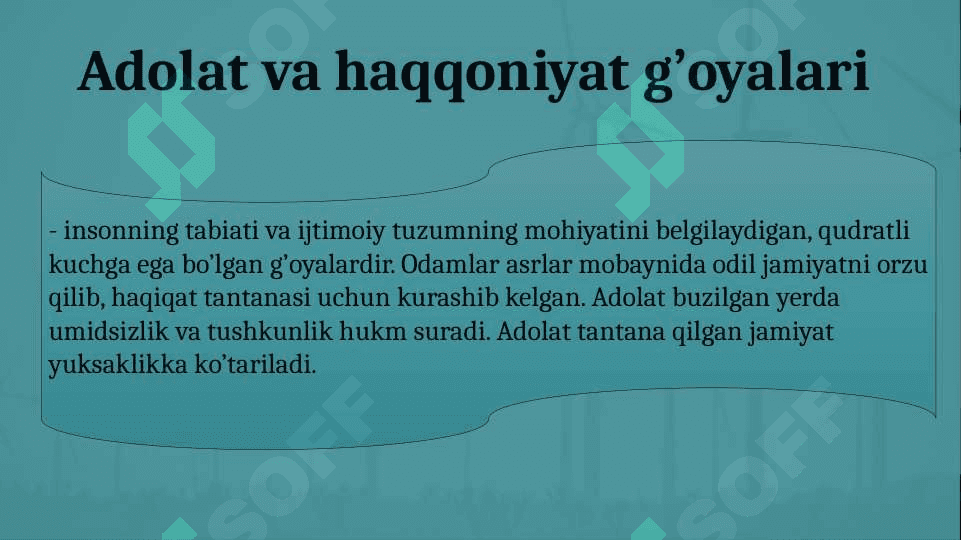 O'ZBEKISTON MUSTAQILLIK G'OYALARINING TARIXIY ASOSLARI 2