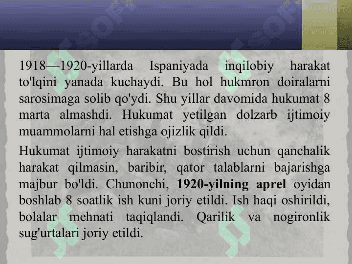 1918-1939 yillarda Ispaniya 8