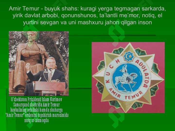 Amir temur - 3