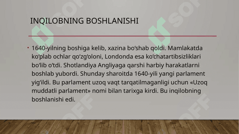 angiliyada burjua inqilobi 7