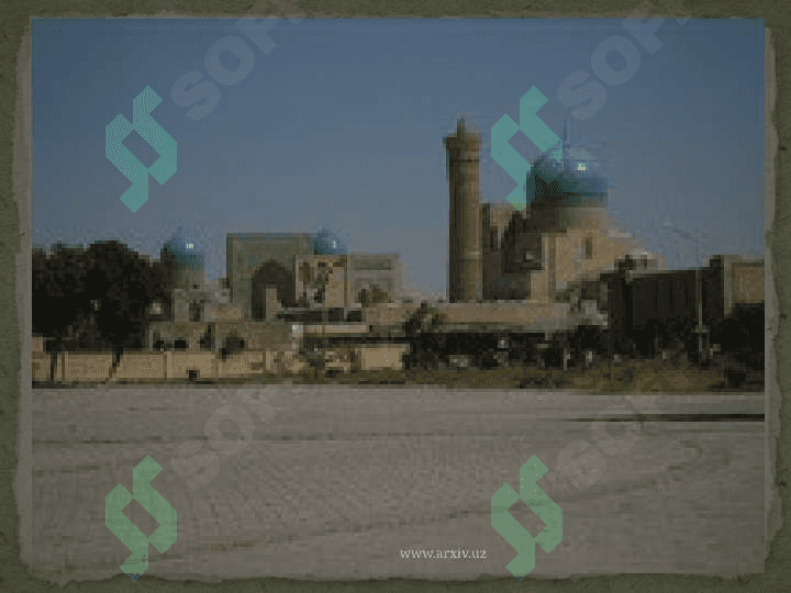 Buxoro  Amirligining tashkil topishi 6