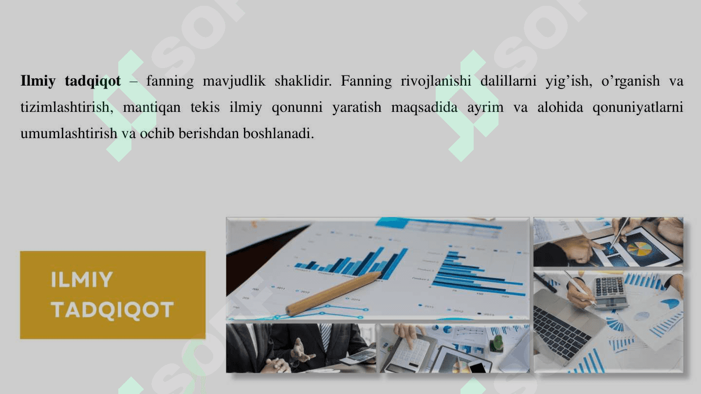 Ilmiy ishlarni tayyorlash, strukturalash va yozish 8
