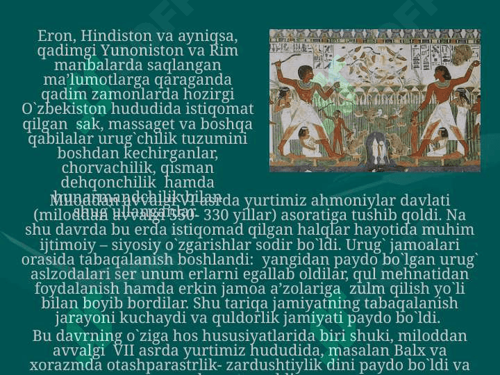 O`rta osiyo tarixiga oid eng qadimgi manbalar 4