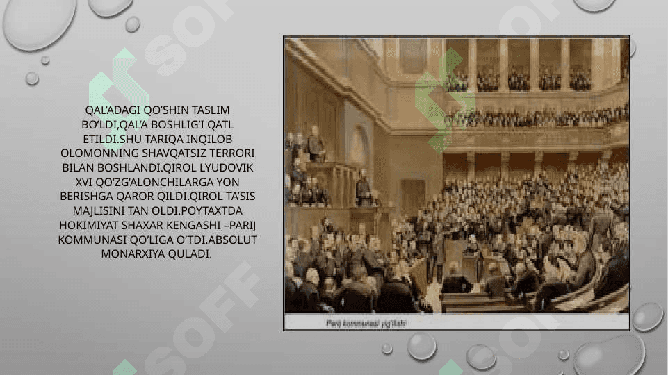 FRANSIYADA BUYUK BURJUA INQILOBI 8