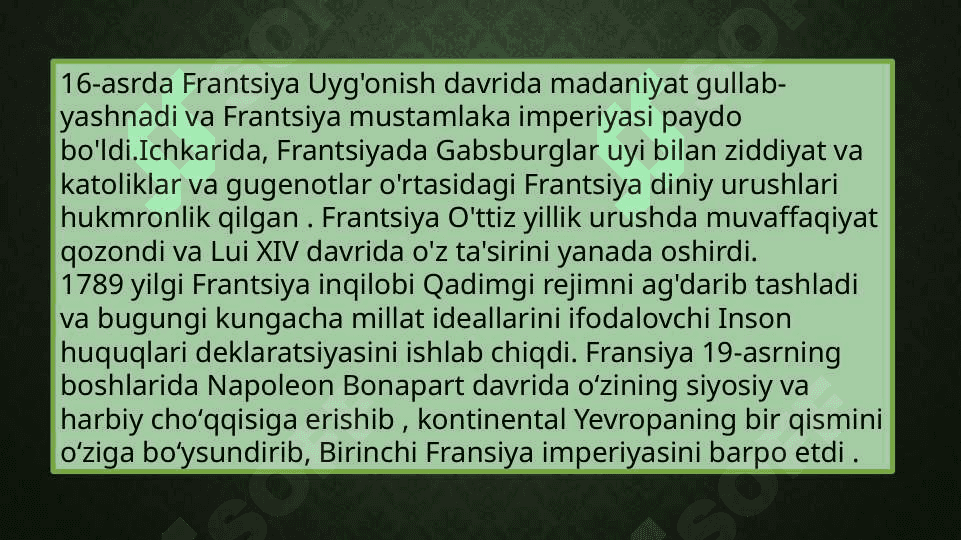 Fransuzlar- etnografik tavsifi 6