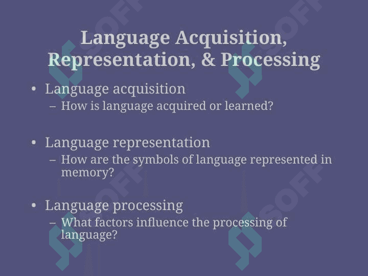 What is Language Acquisition 4