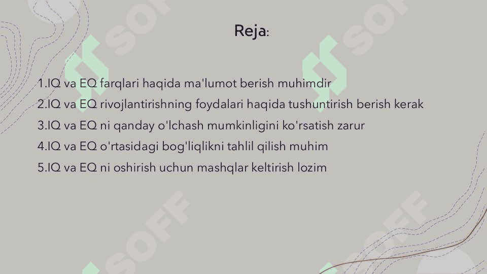 IQ va EQ haqida 2