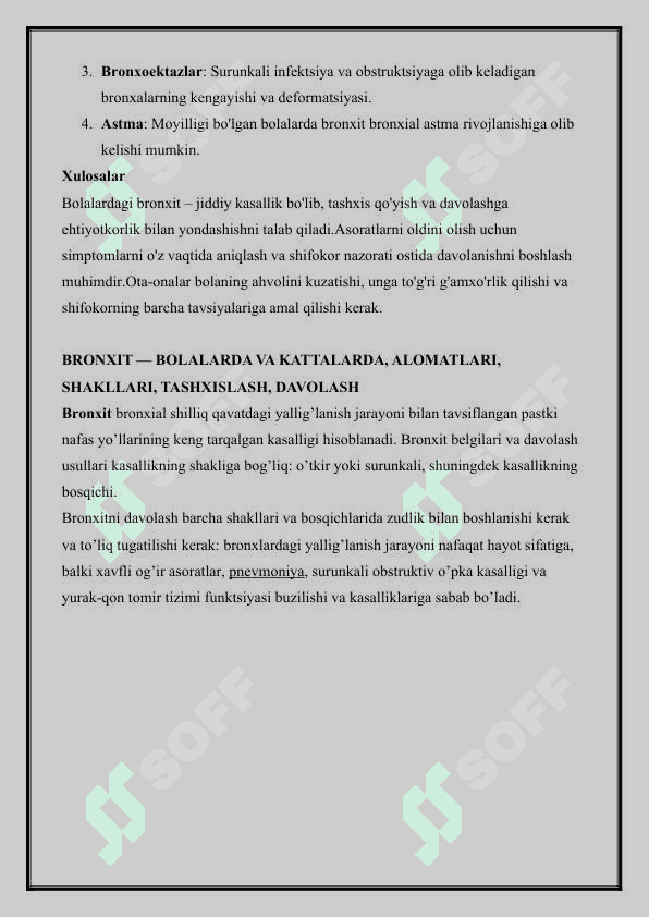 BOLALARDAGI BRONXIT 4