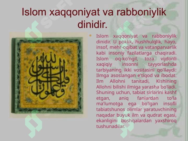 Islom dini 2