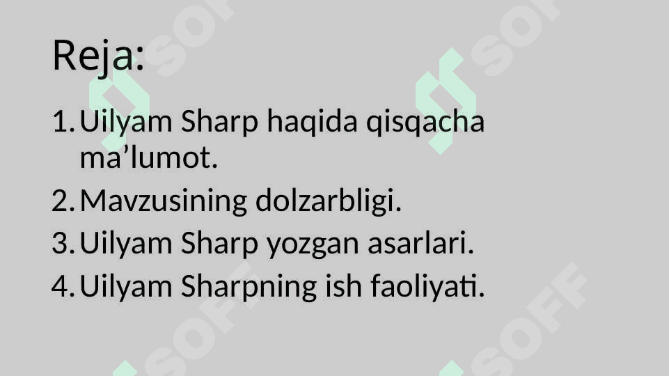 Uilyam Sharp 2
