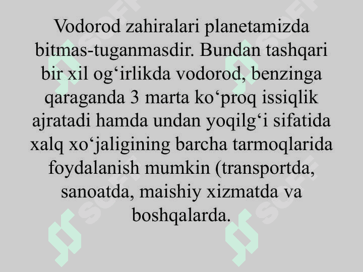 Energiyaning boshqa turlari va uni tejash 4